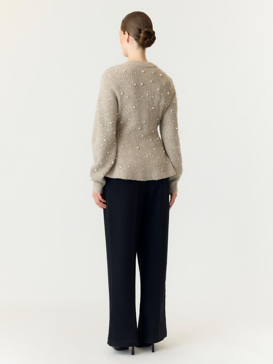 YASPEMINA Knitted Cardigan - Fungi - VERO MODA & VILA Bergvik